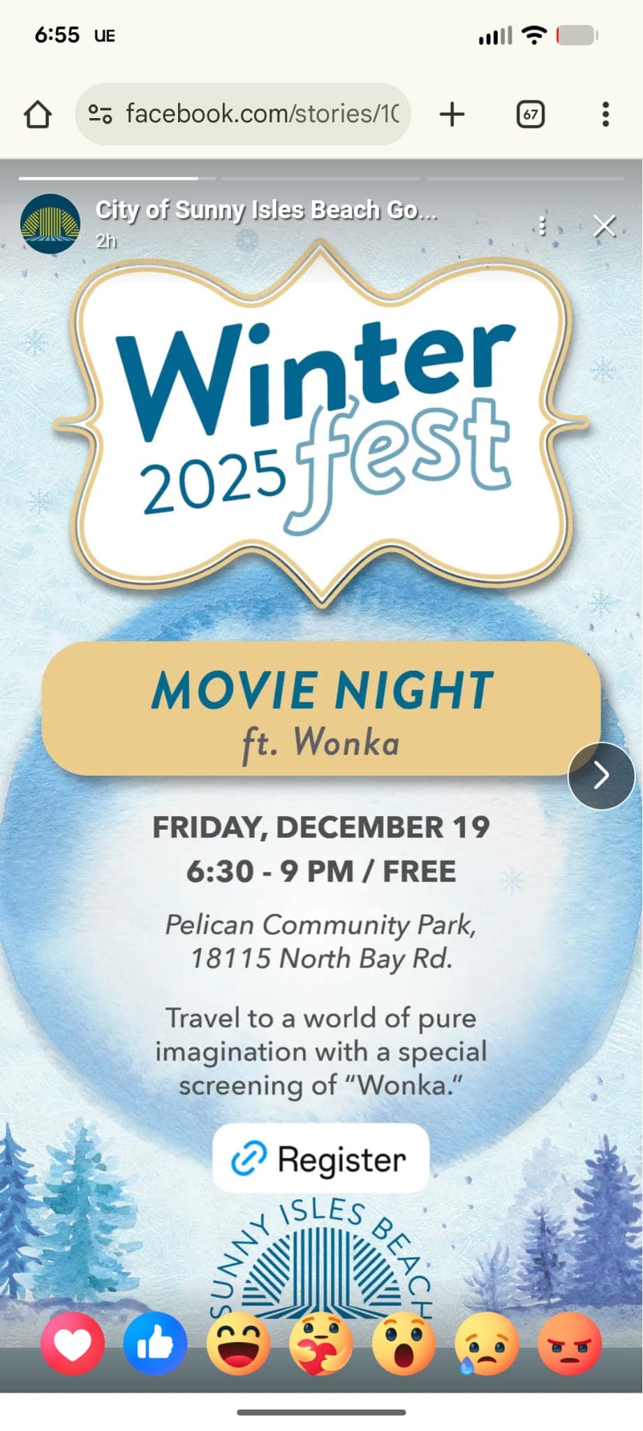 Winterfest Movie Night ft. Wonka