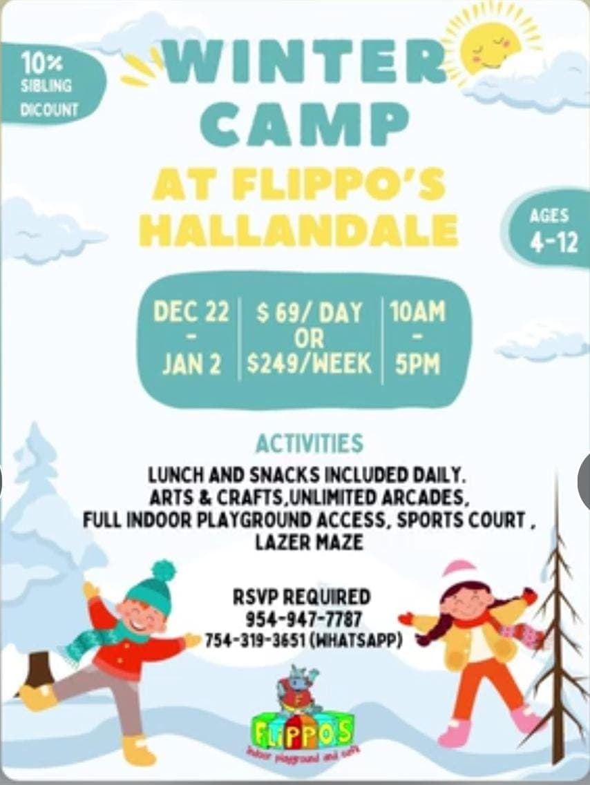 Winter Camp at Flippo's Hallandale