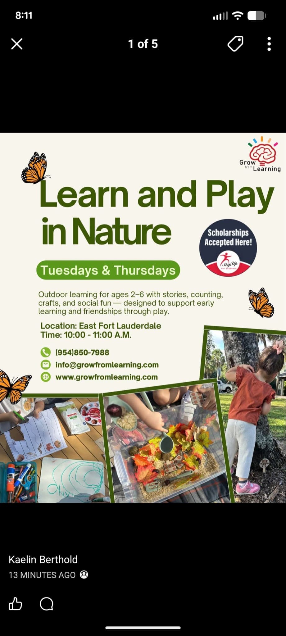 Learn and Play in Nature