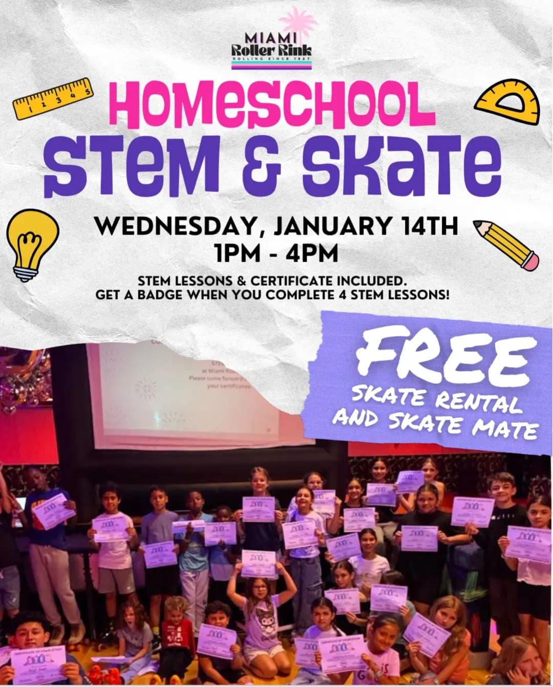 Homeschool STEM & Skate