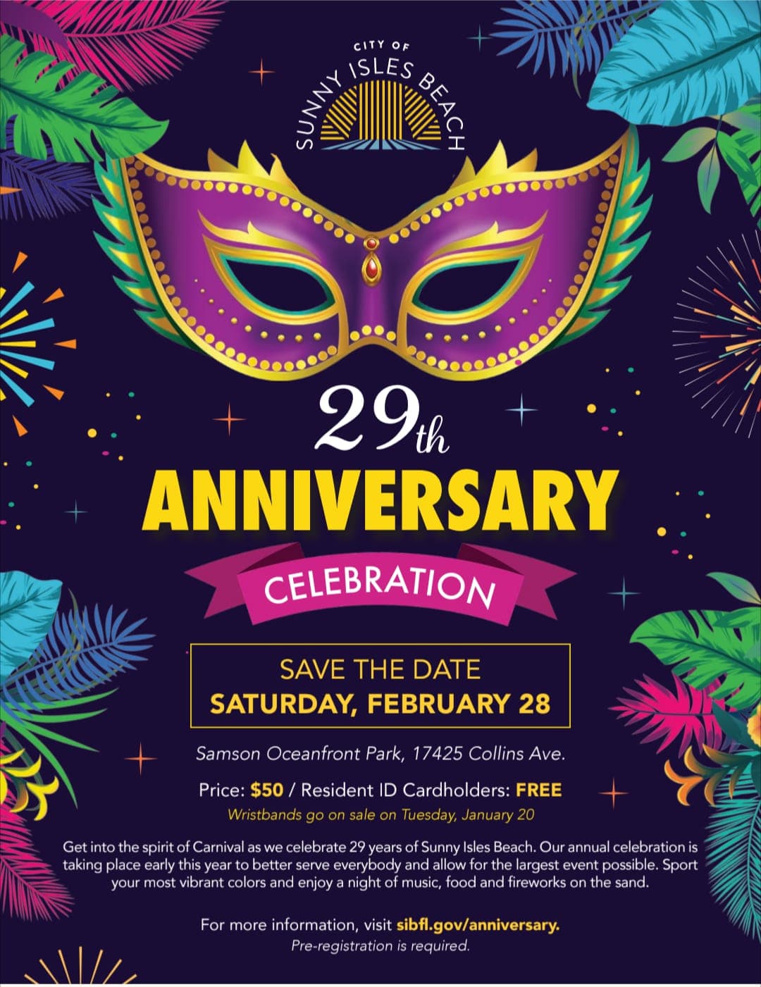 29th Anniversary Celebration