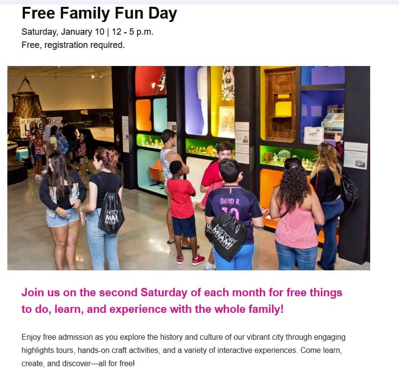 Free Family Fun Day