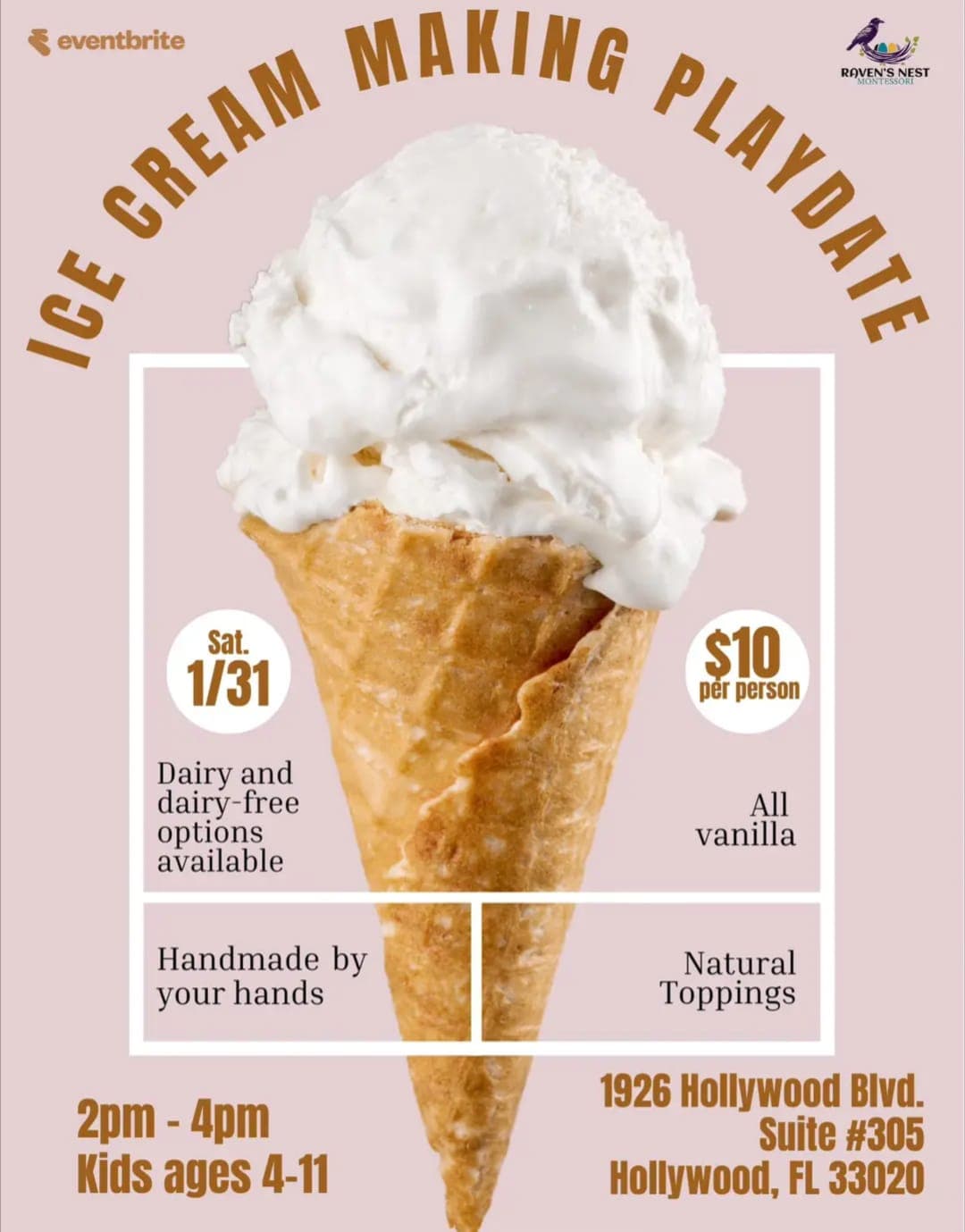 Ice Cream Making Playdate