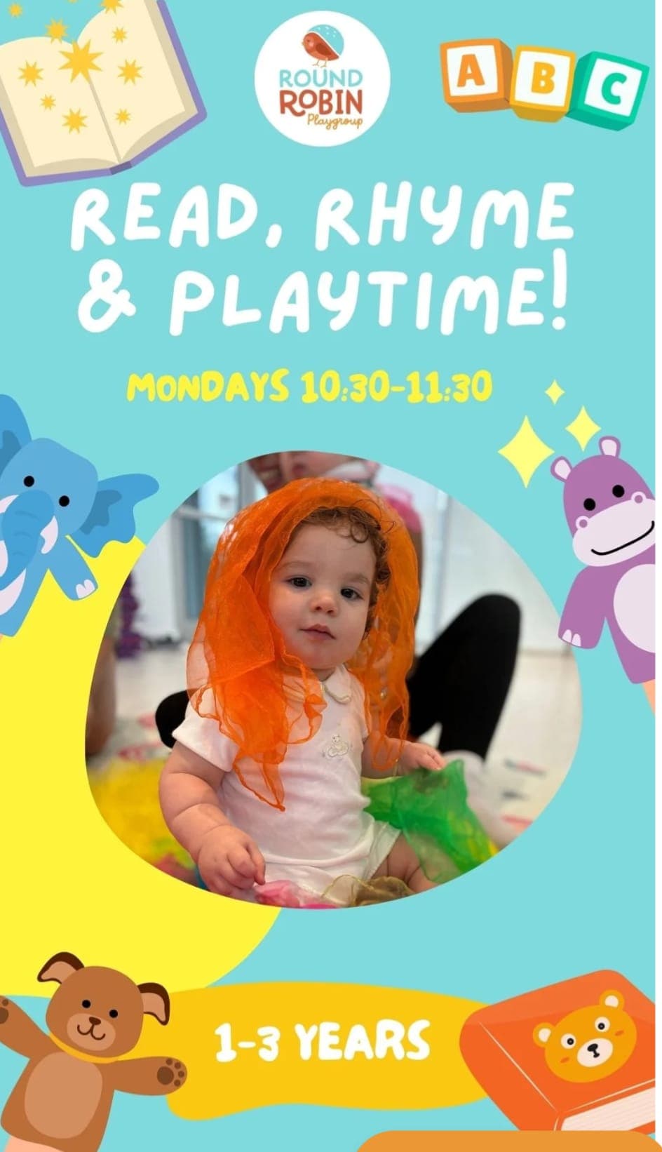 Read, Rhyme & Playtime!