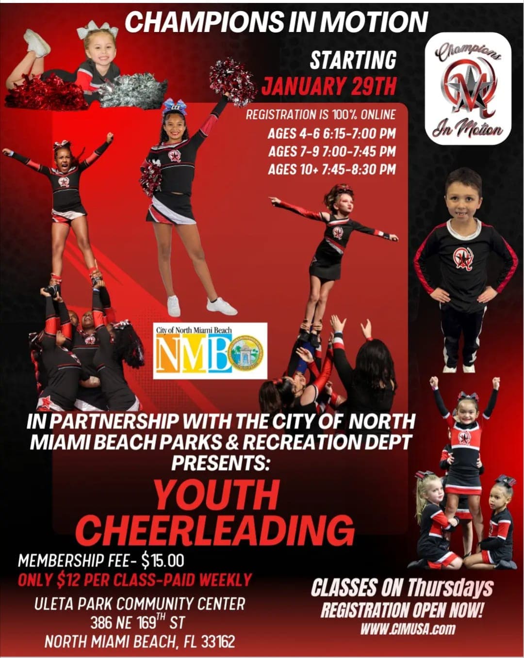 Youth Cheerleading