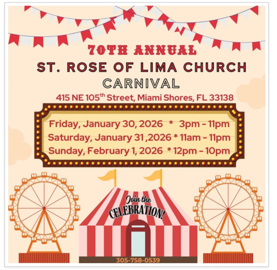70th Annual St. Rose of Lima Church Carnival