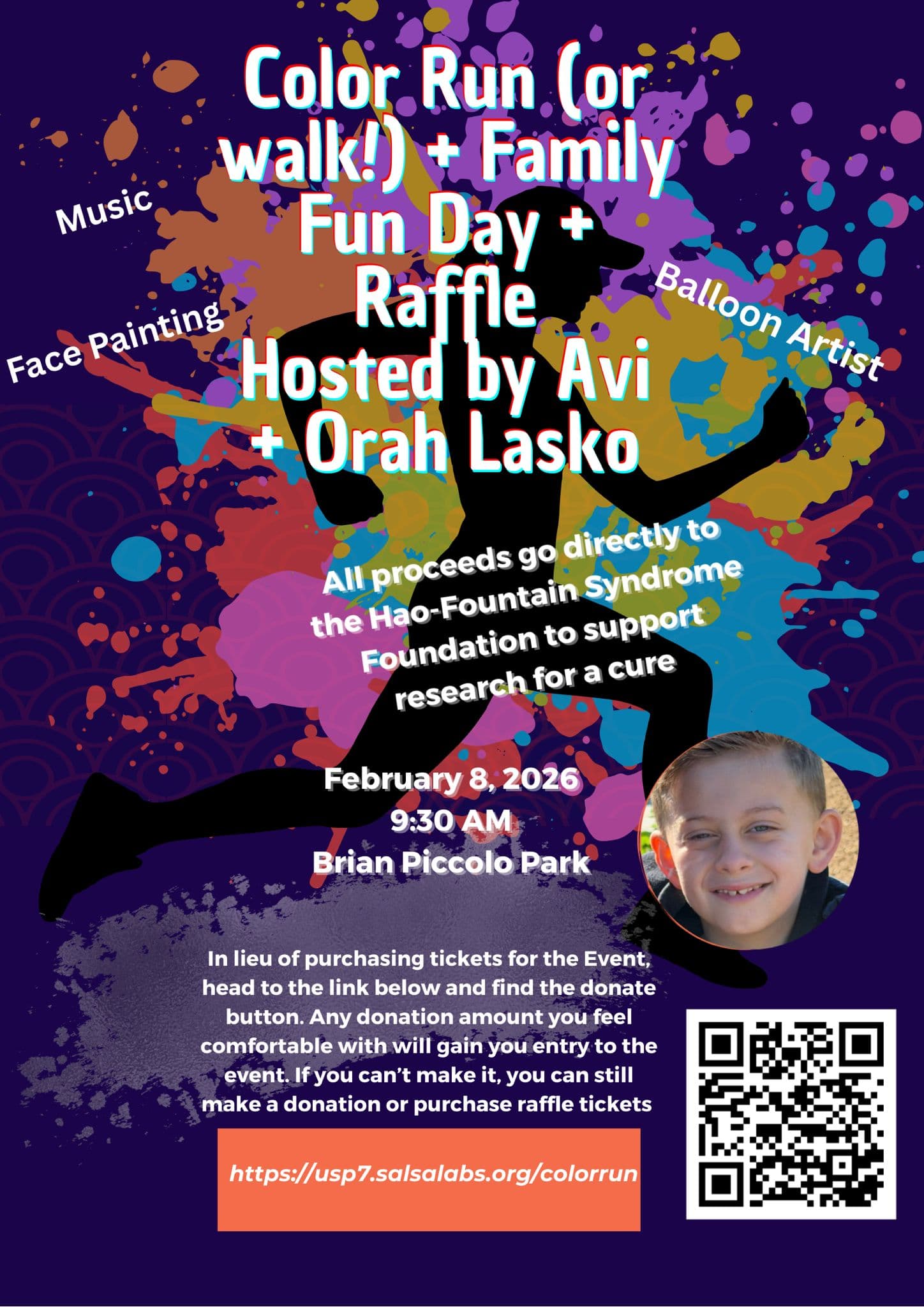 Color Run (or walk!) + Family Fun Day + Raffle