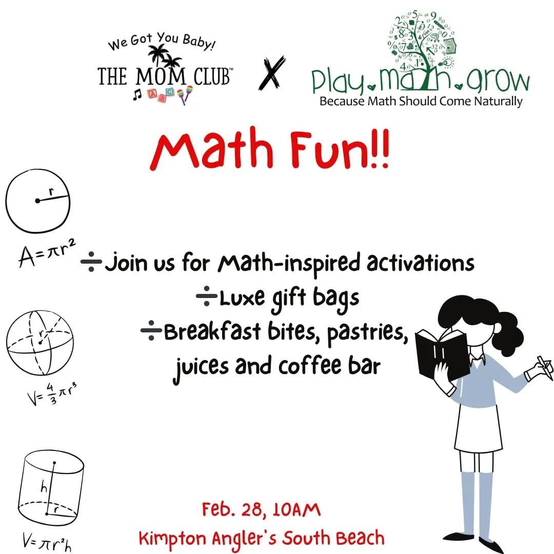 Math Fun!! Mommy & Me Math Activations
