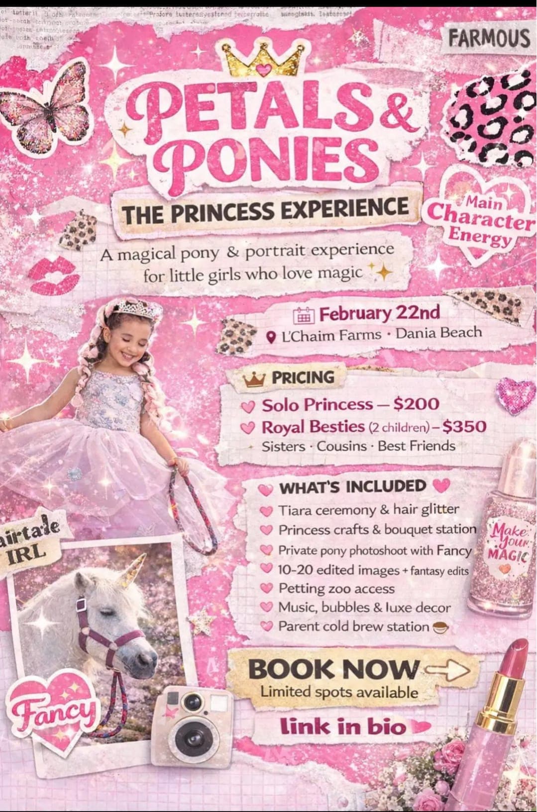 Petals & Ponies: The Princess Experience