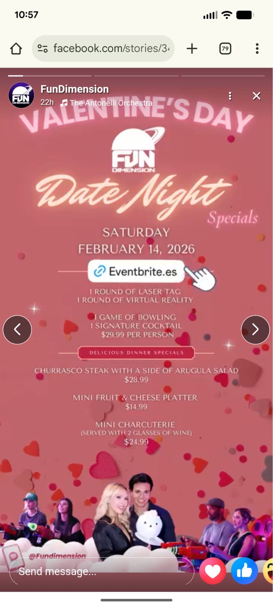 Valentine's Day Date Night Specials