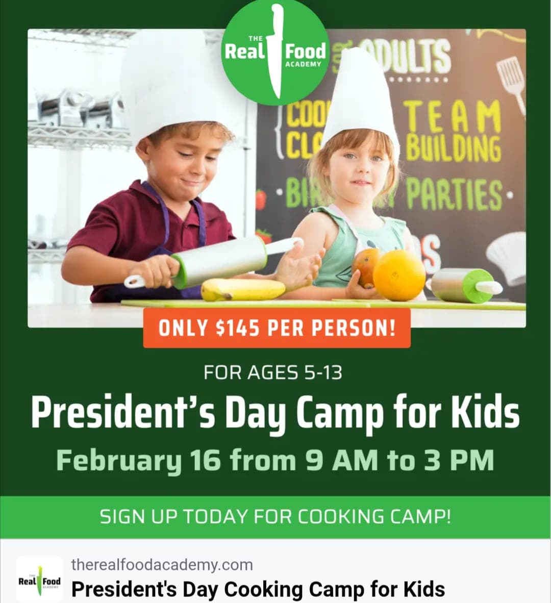 President's Day Camp for Kids