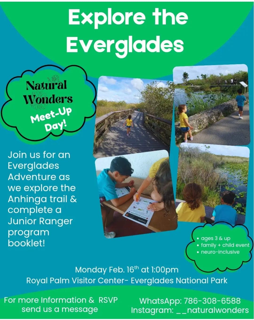 Explore the Everglades - Natural Wonders Meet-Up Day!
