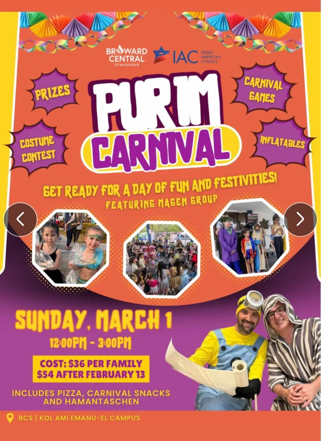 Purim Carnival