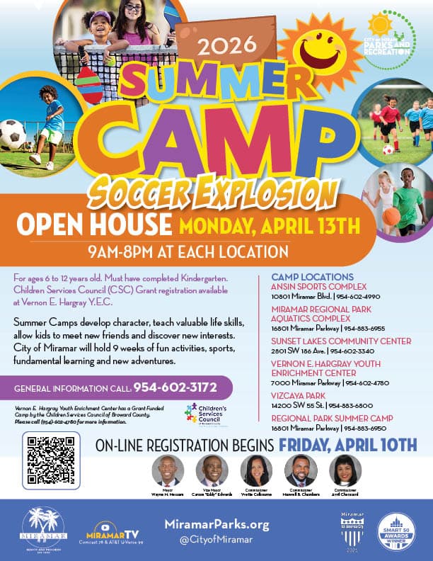 Summer Camp Soccer Explosion Open House