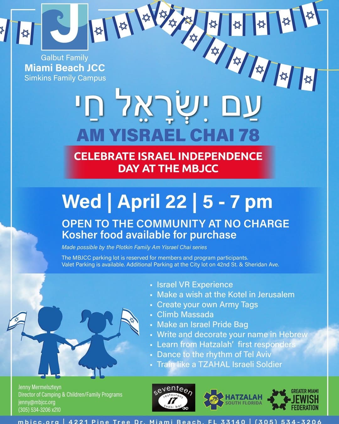 Am Yisrael Chai 78: Celebrate Israel Independence Day