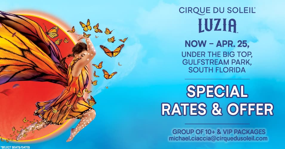 Cirque du Soleil's LUZIA
