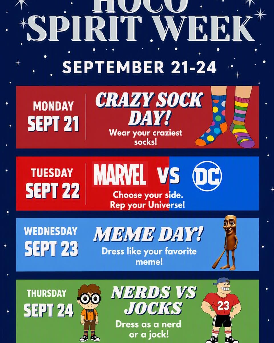 HOMEcoming Spirit Week
