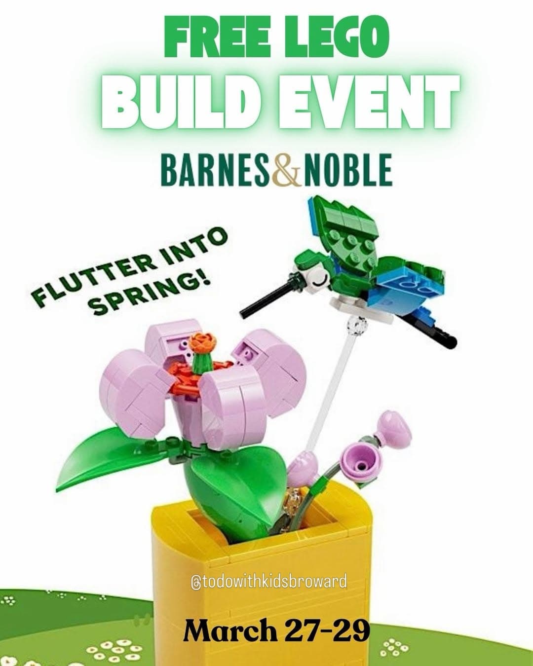 Spring LEGO ‘Happy Hummingbird’ Build Event at Barnes & Nobles