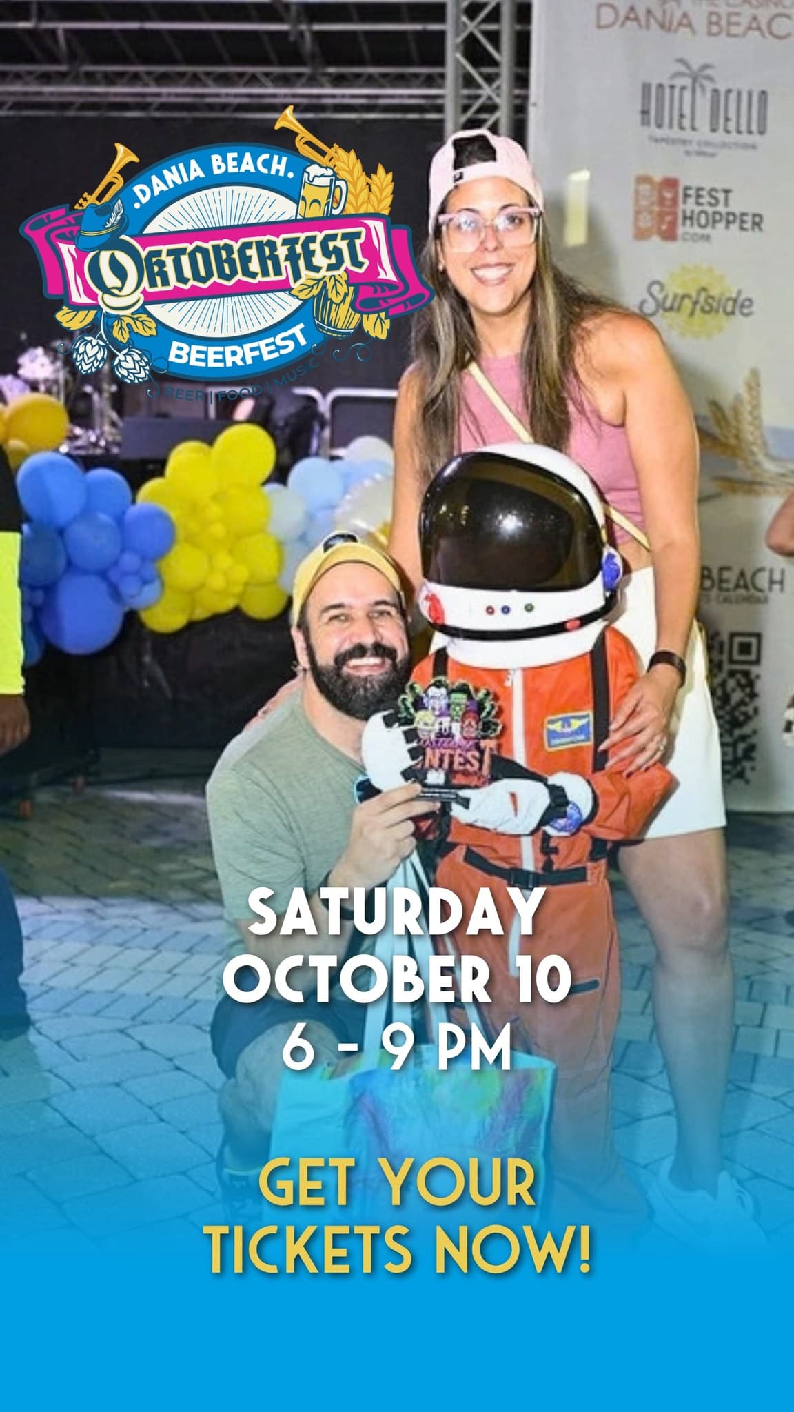 Dania Beach Oktoberfest Brings Games, Music, and Fun