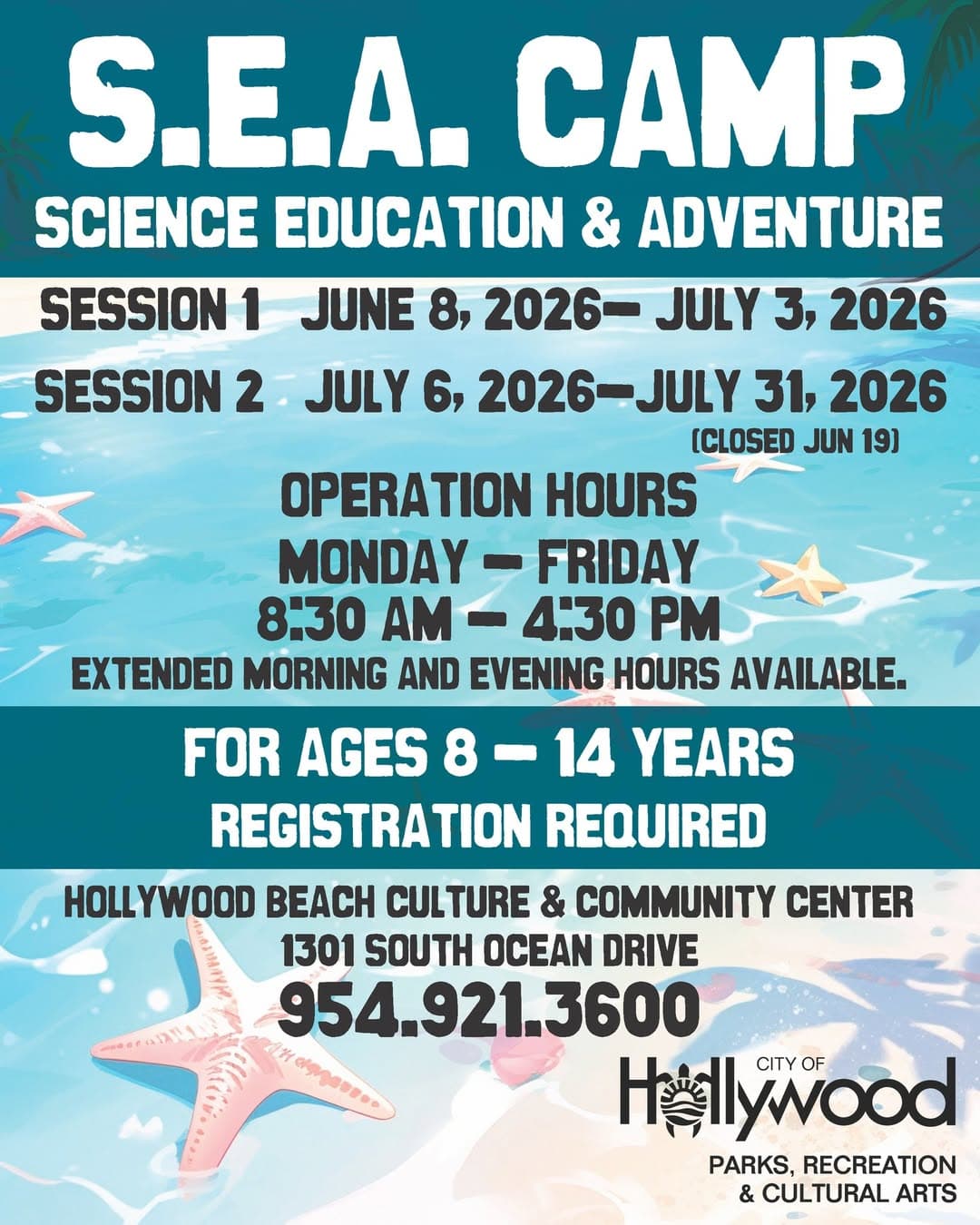 S.E.A. Camp: Science Education & Adventure