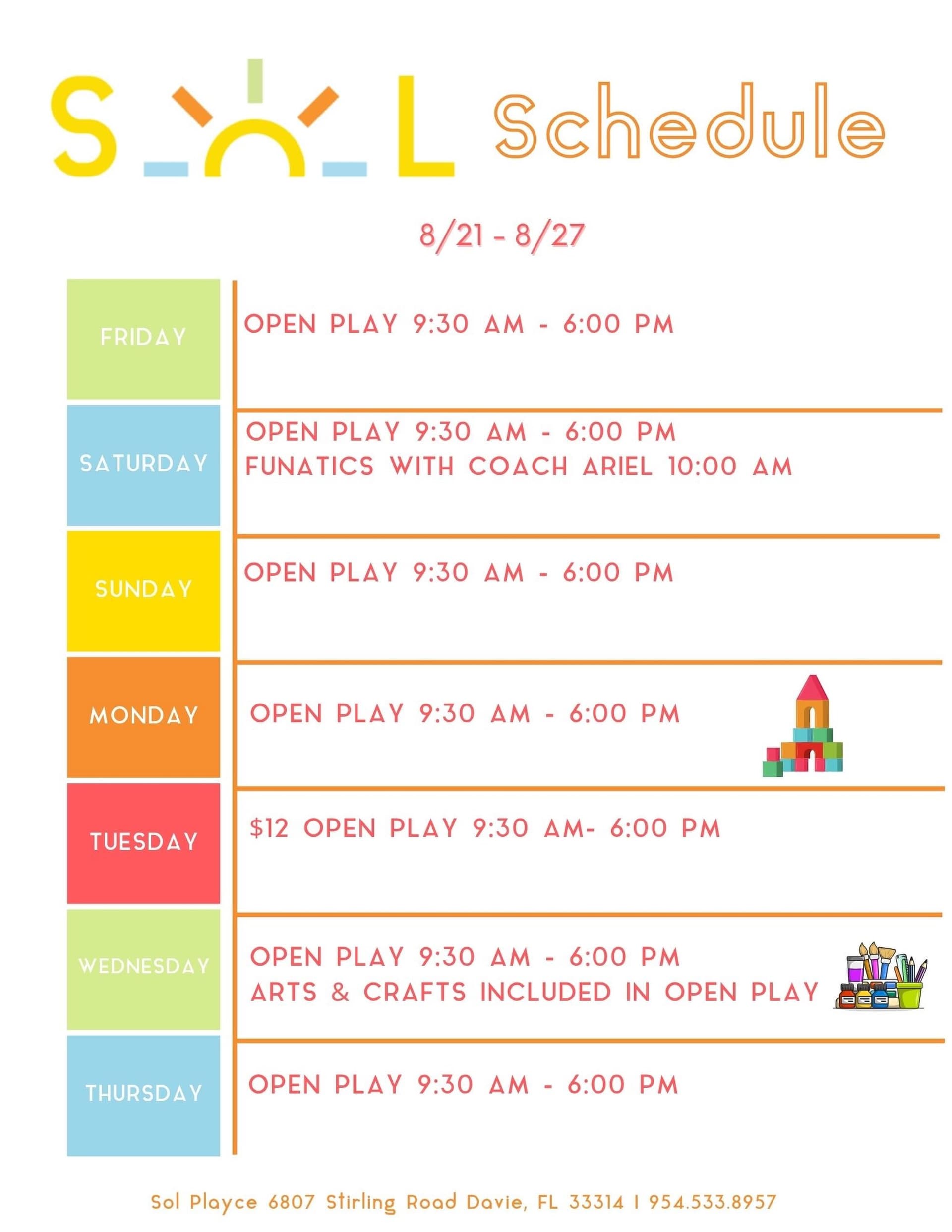Sol Playce Open Play