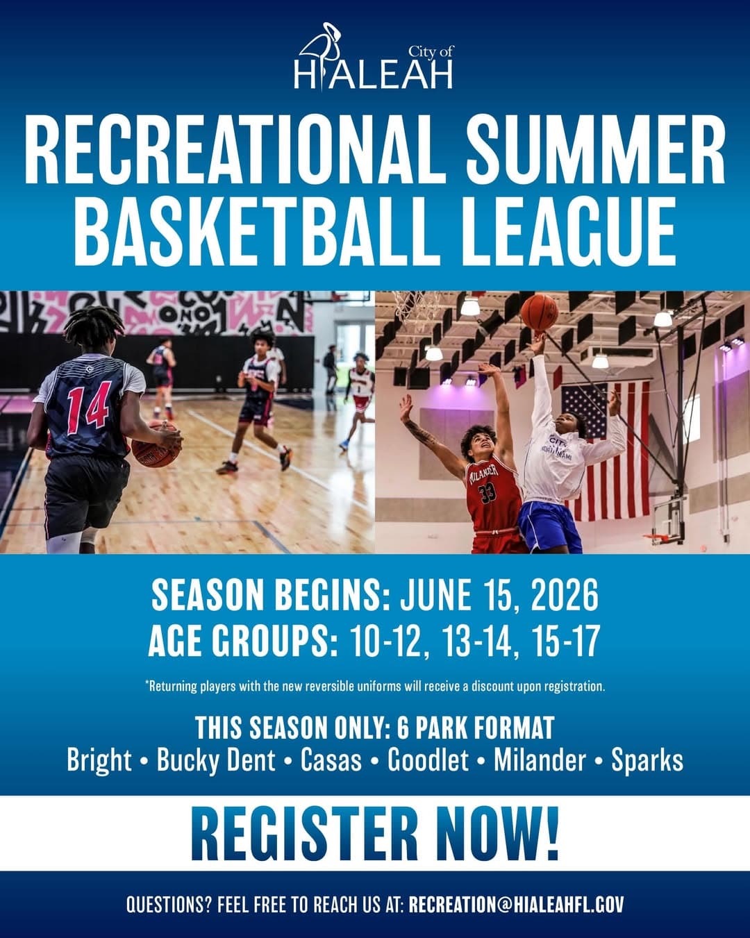 Recreational Summer Basketball League