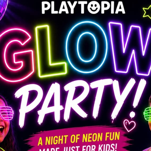 Playtopia Glow Party