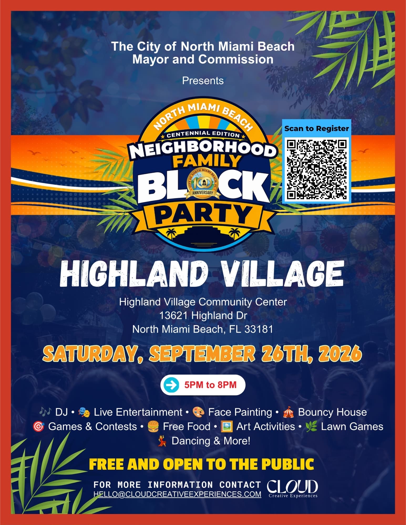 Neighborhood Family Block Party