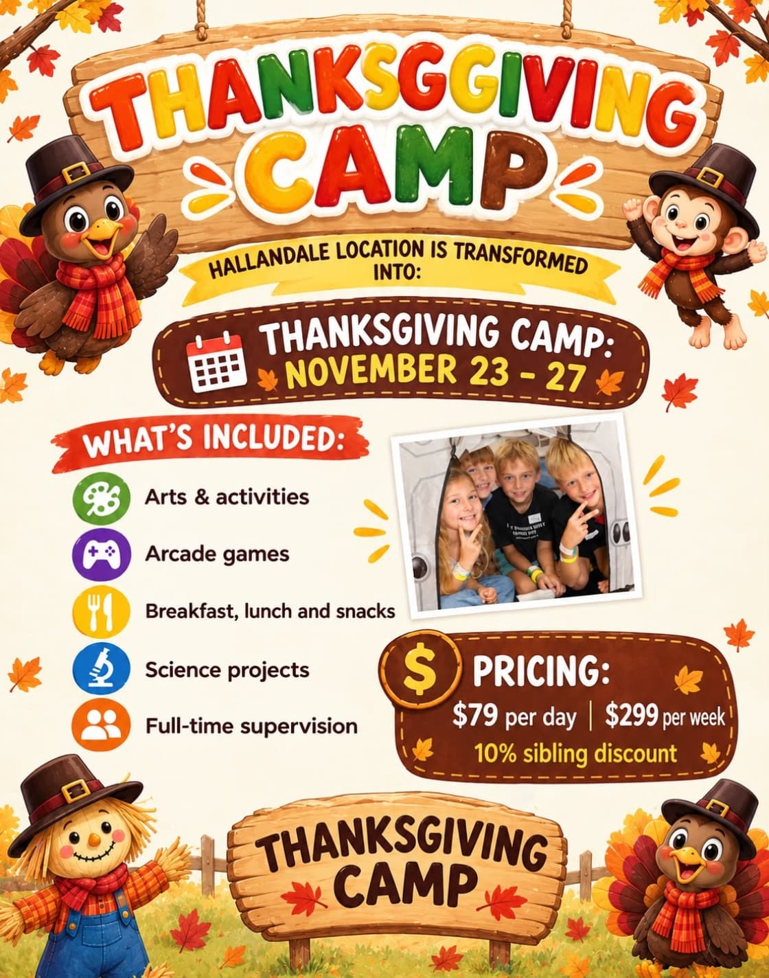Thanksgiving Camp