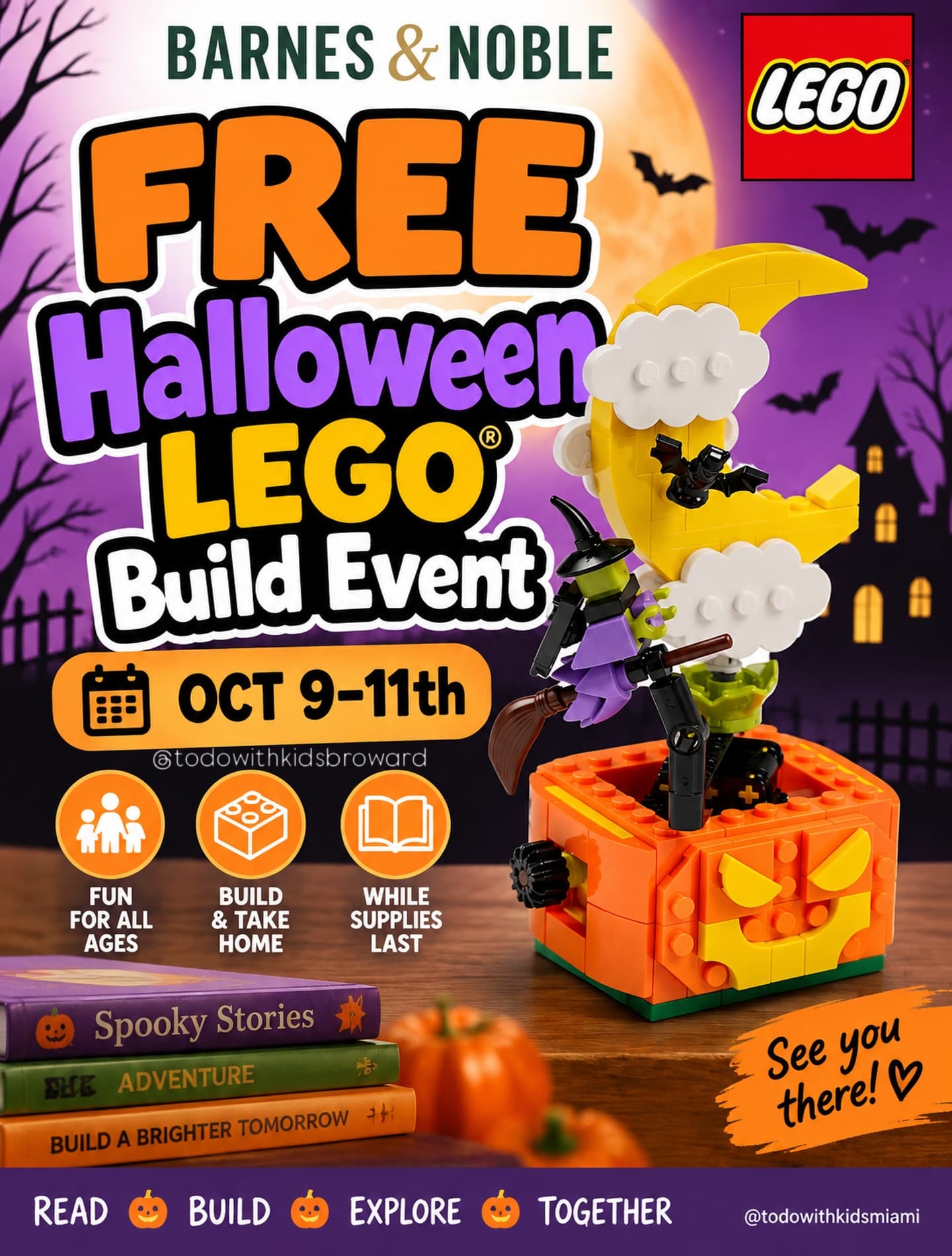 Free LEGO Halloween Build Event