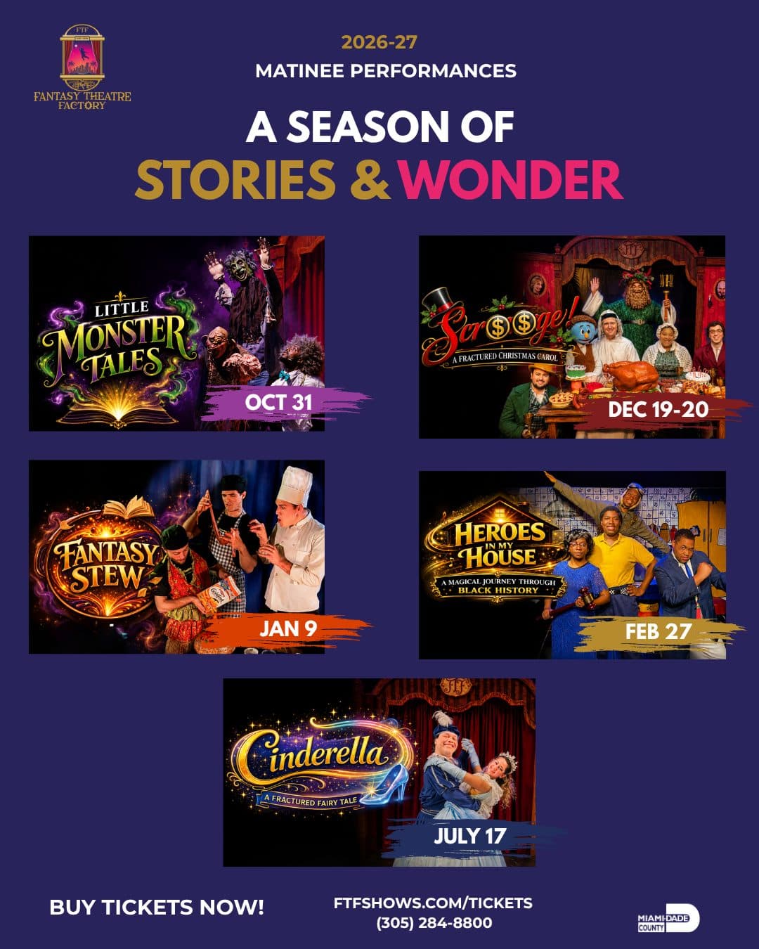 A Season of Stories & Wonder - TYA Matinee Series