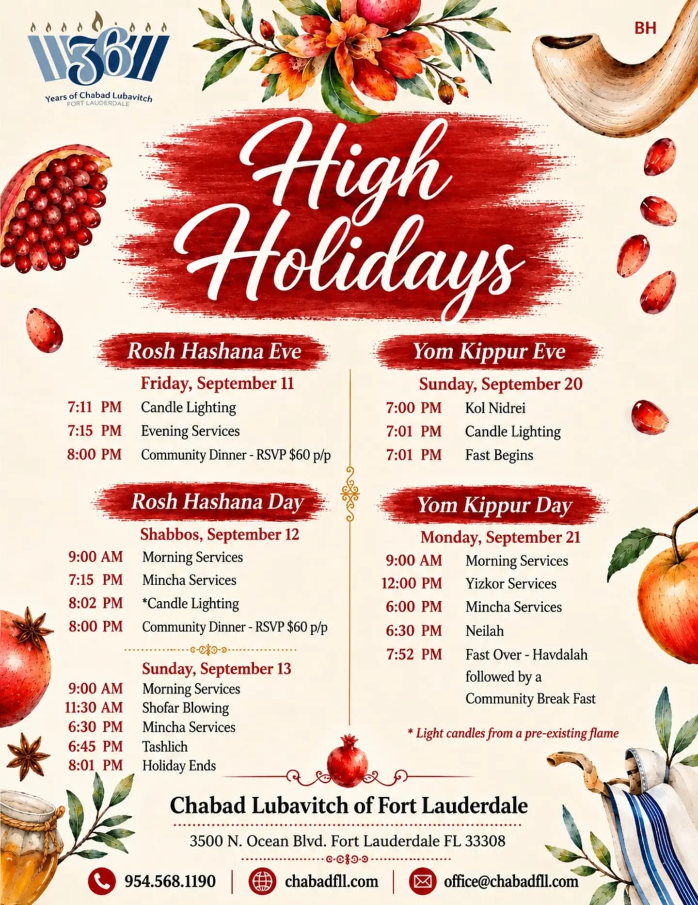 High Holidays