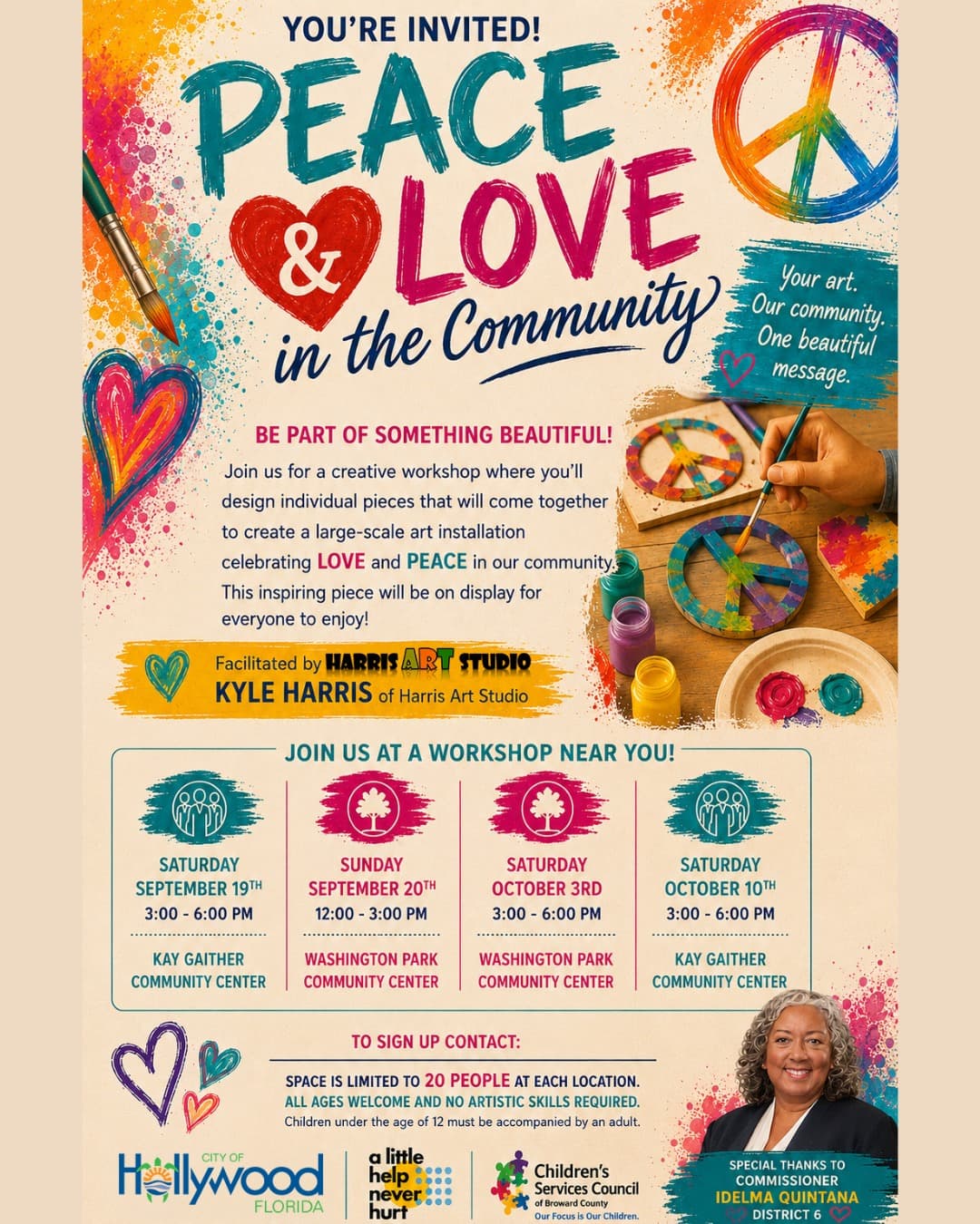 Peace & Love in the Community Workshop
