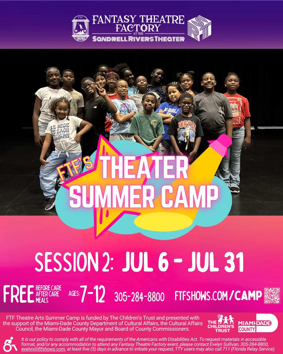 Fantasy Theatre Factory's Theatre Arts Summer Camp - Session II