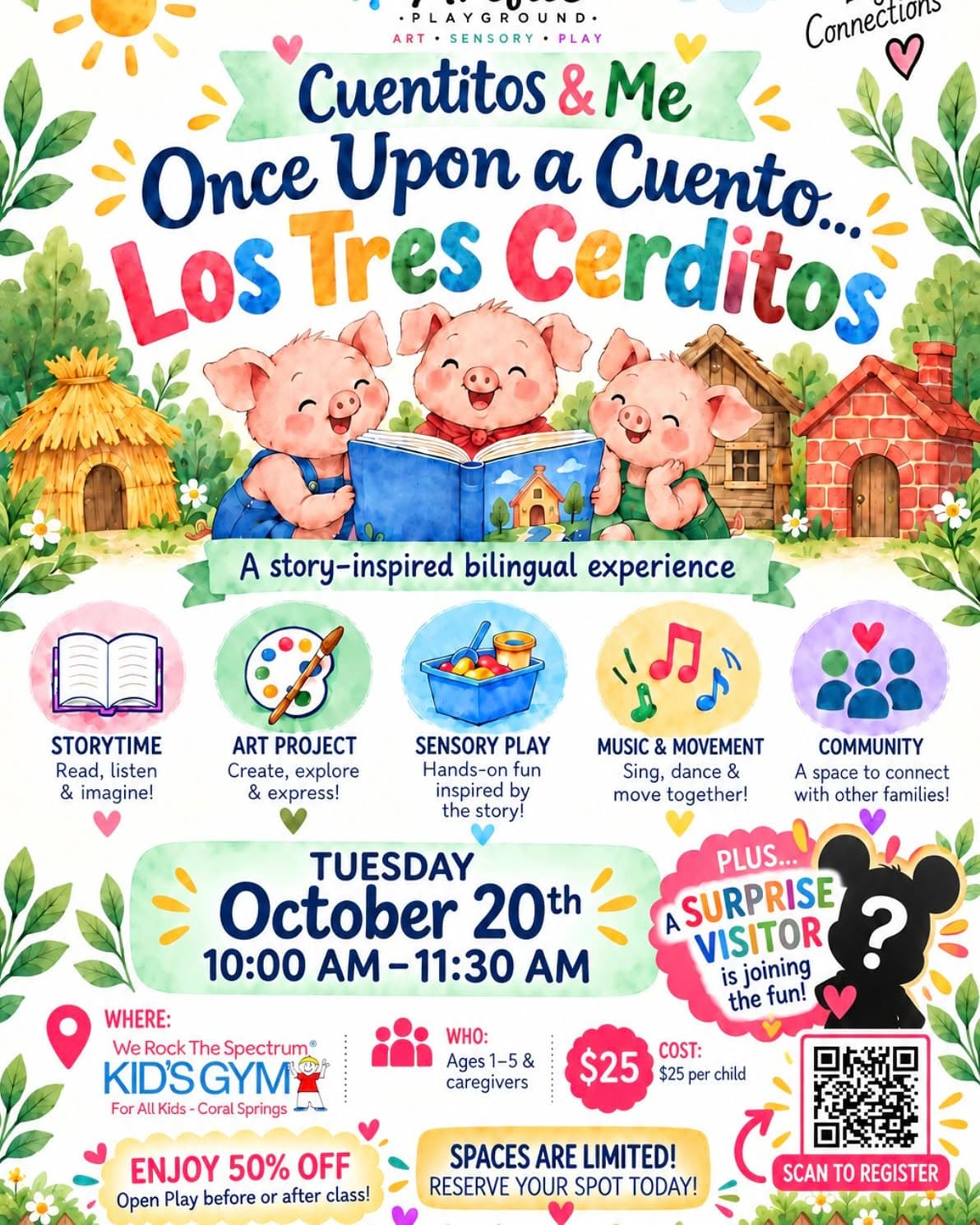 Once Upon a Cuento... Los Tres Cerditos!