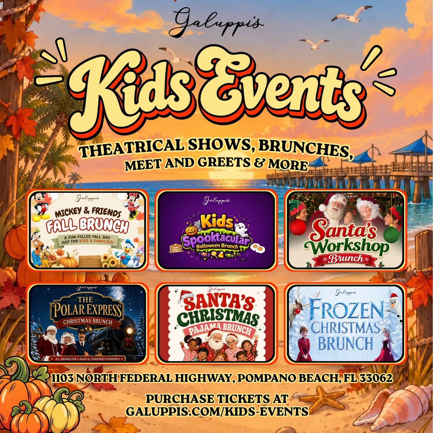 Kids & Family Events at Galuppi's