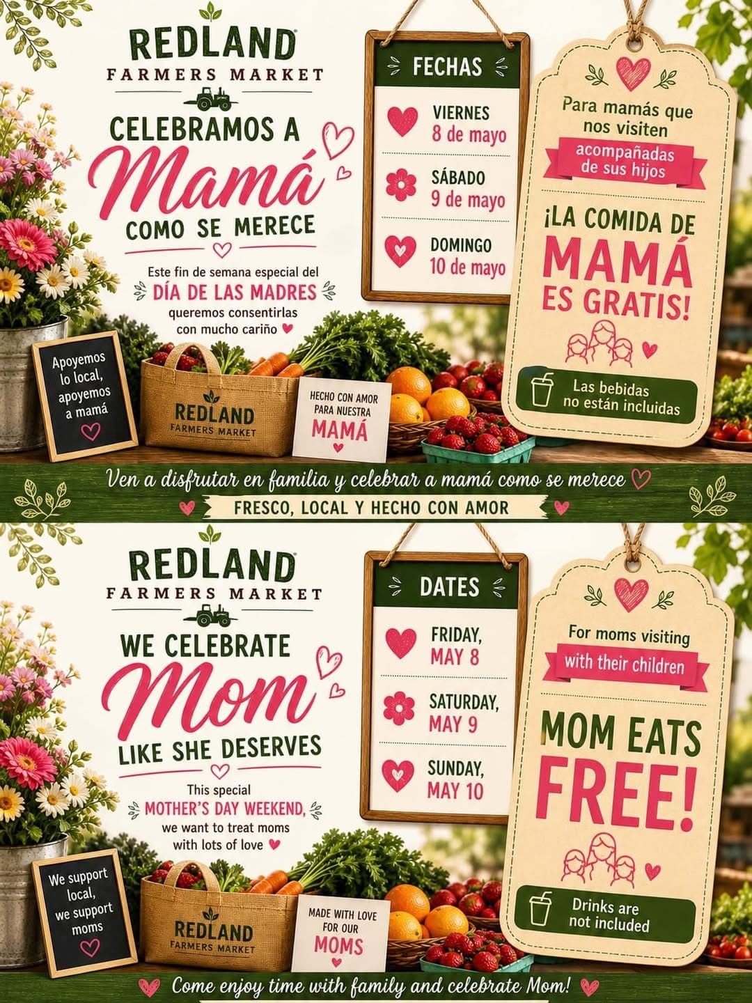 Mother's Day Weekend Celebration & Kids Potting Class