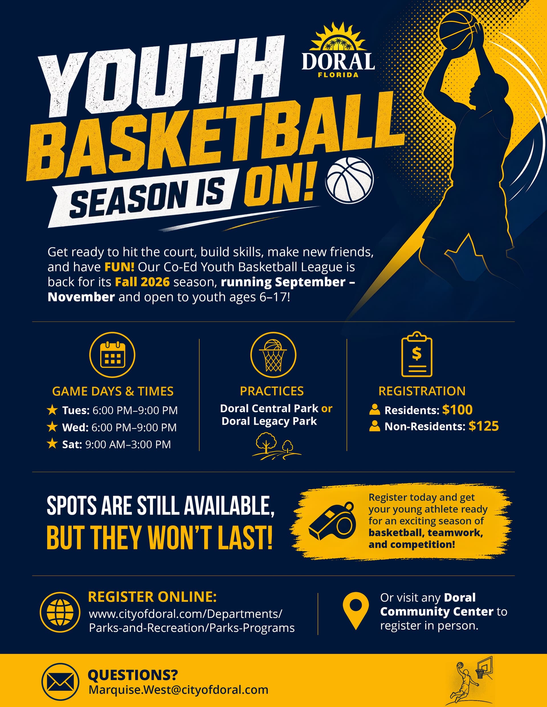 Youth Basketball Season