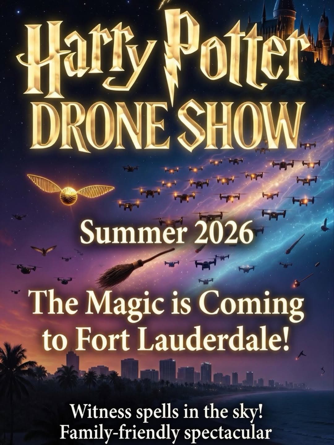 Harry Potter Drone Show