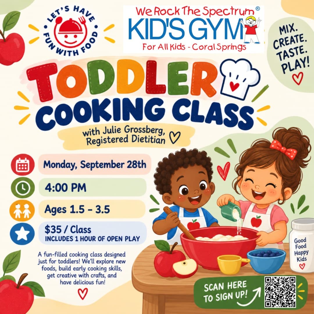 Toddler Cooking Class: Fun with Food for Littles