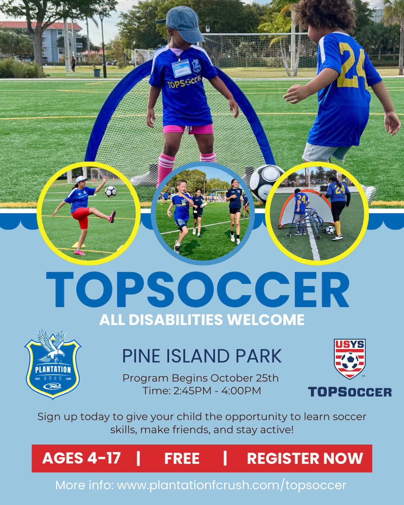 TOPSoccer Fall Program