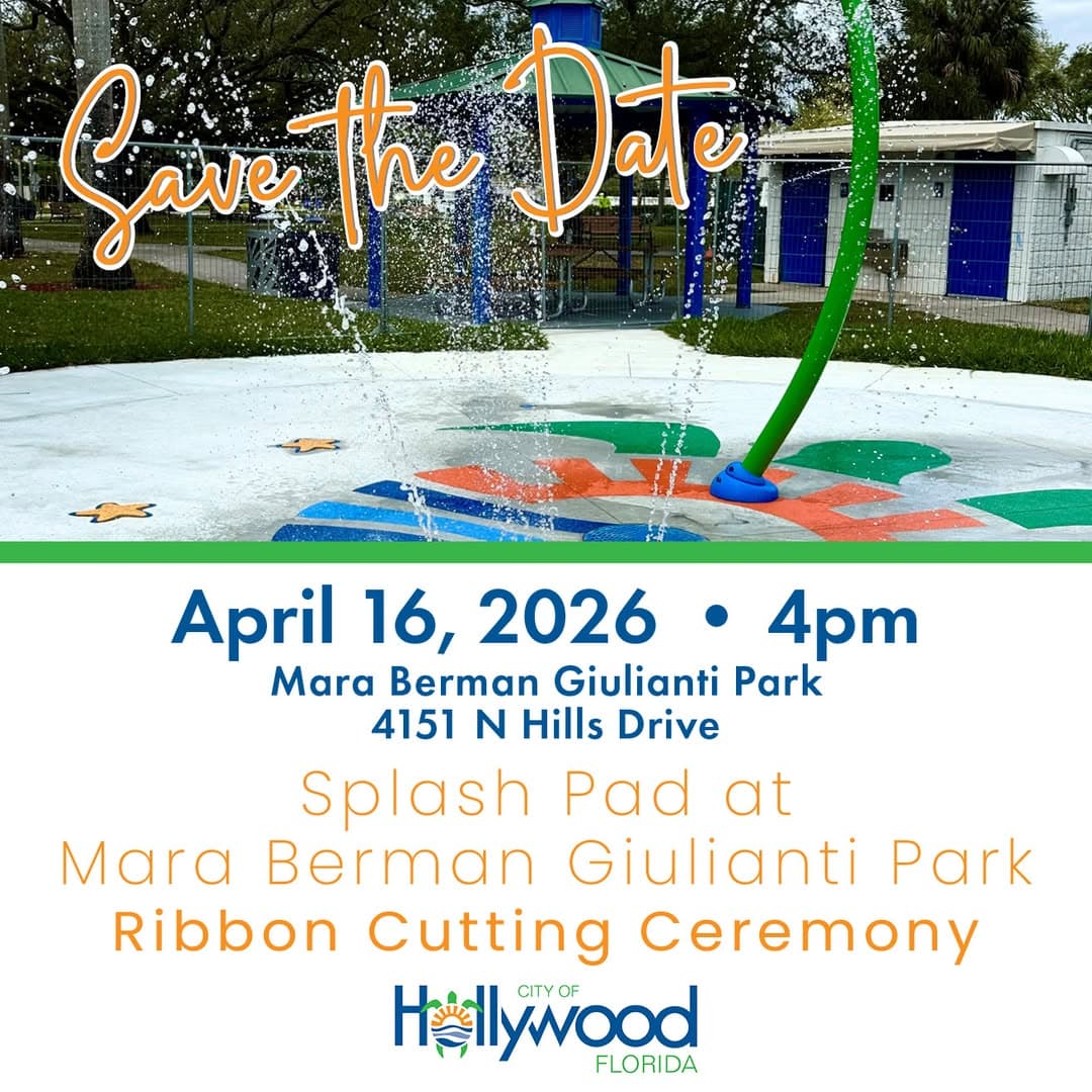 Splash Pad Ribbon Cutting Ceremony
