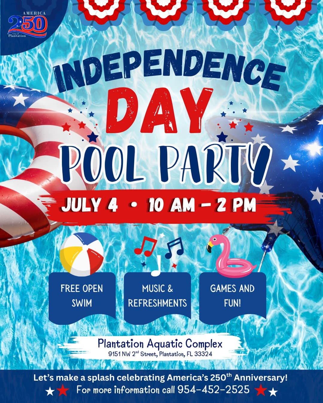 Independence Day Pool Party