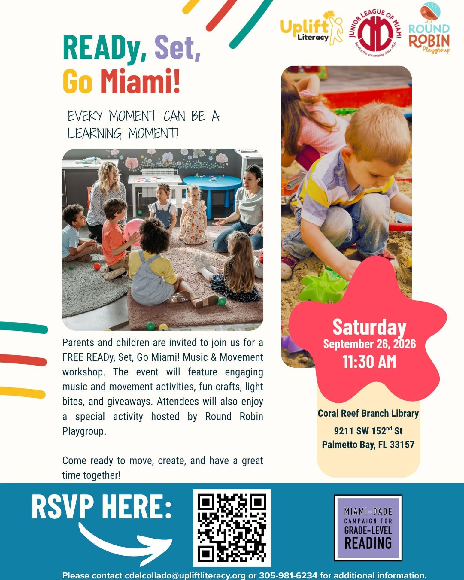 READy, Set, Go Miami! Music & Movement Workshop