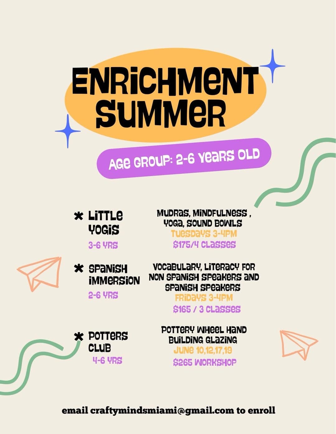 Enrichment Summer Programs