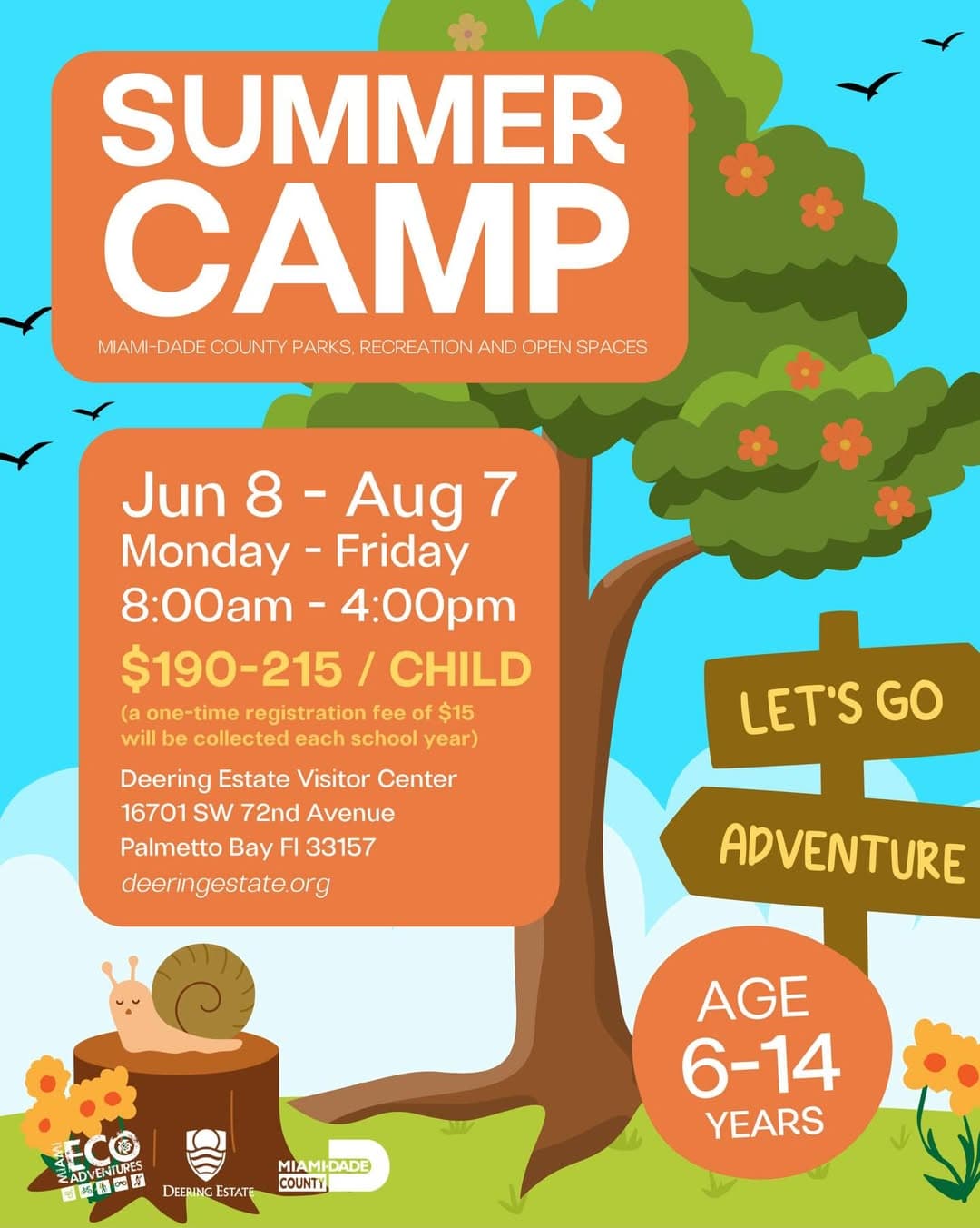 Summer Camp at Deering Estate