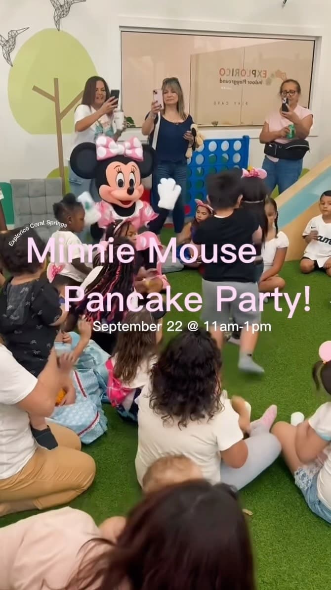Minnie Mouse Pancake Party