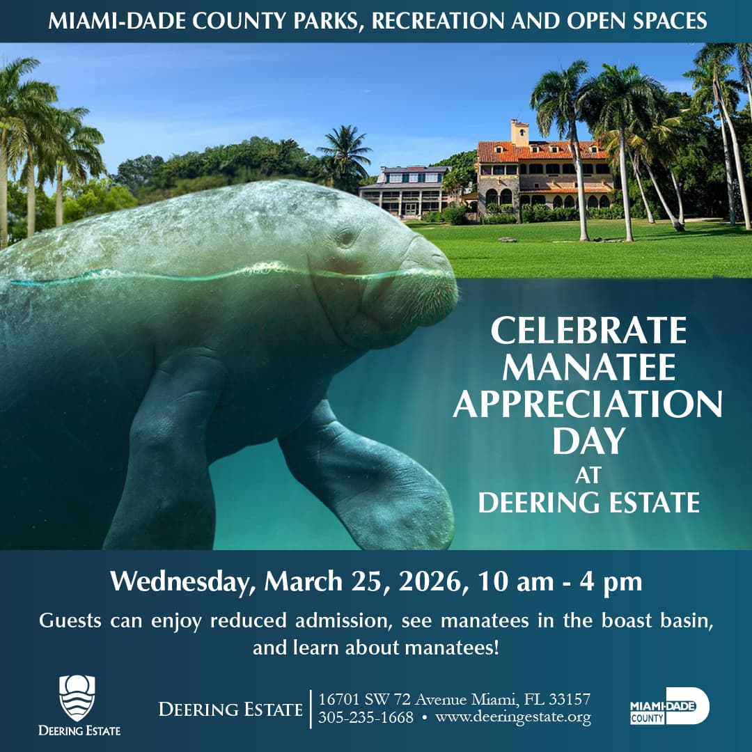 Manatee Appreciation Day at Deering Estate
