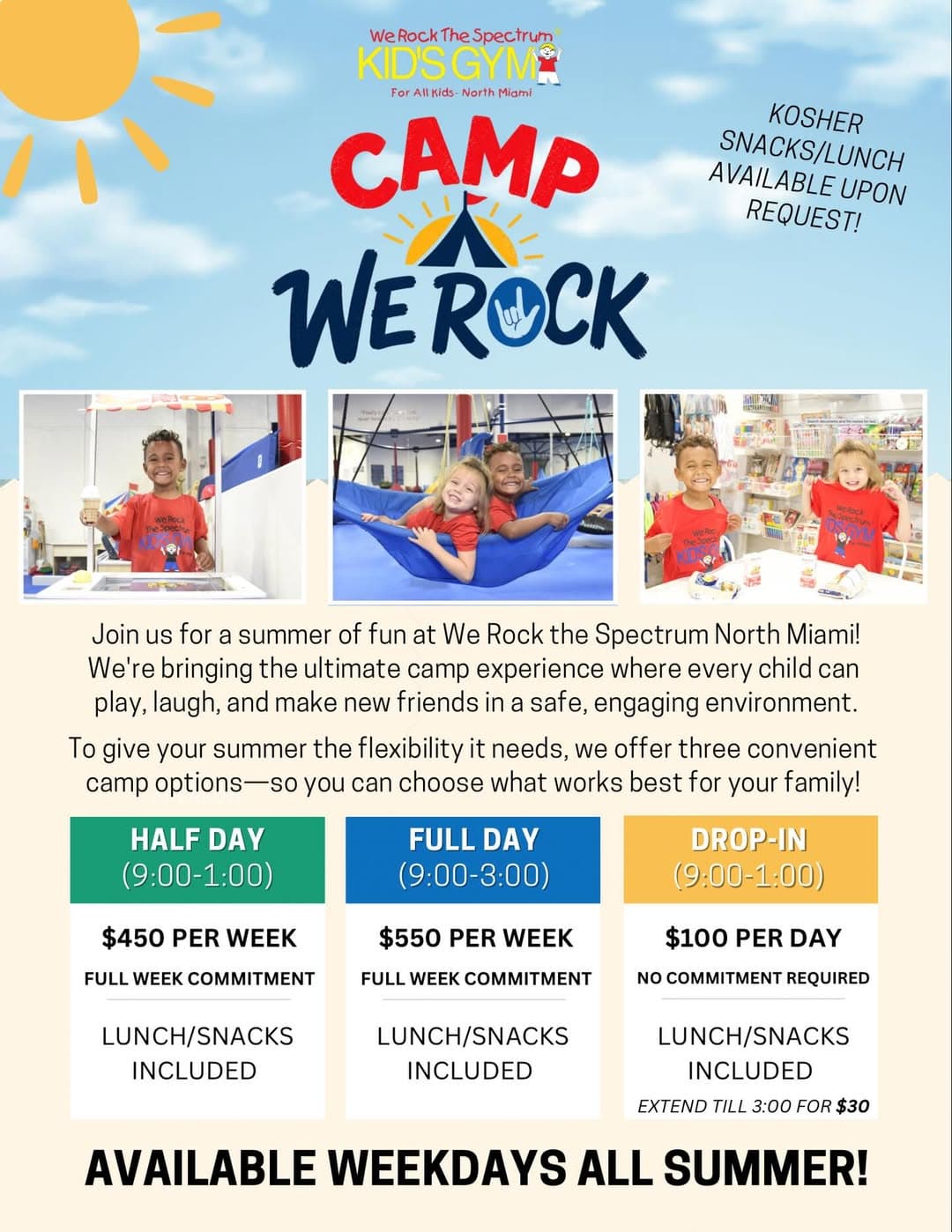 We Rock the Spectrum Summer Camp