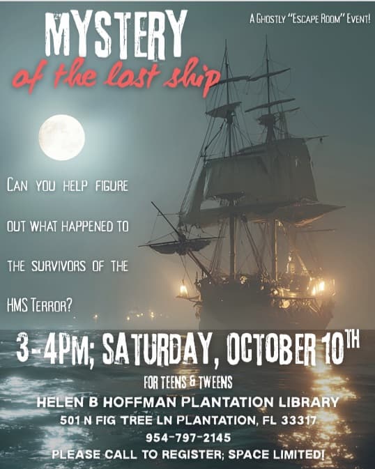 Mystery of the Lost Ship Teen Escape Room